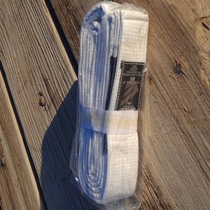 Elite Sports Traditional White GI Jiu Jitsu A4 Belt New In Package Brazilian